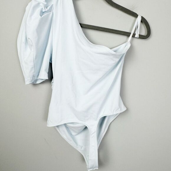 FREE PEOPLE | INTIMATELY NEW Somethin’ Bout You Blue Bodysuit Women’s Size Small - Picture 13 of 13